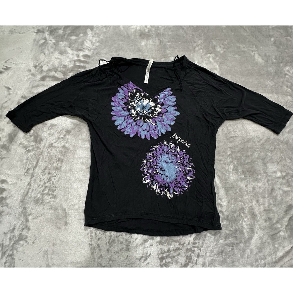 Aeropostale‎ Women's T Shirt Top 1/2 Sleeve Size Small Pullover Color Burst EUC